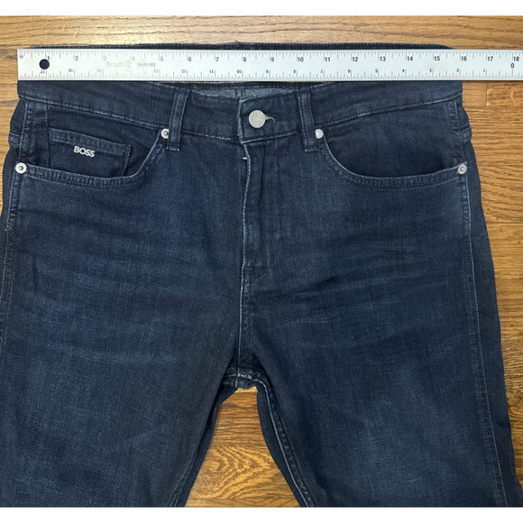 Hugo Boss Jeans Womens Blue 12 33/32 Delaware Slim Fit - Picture 9 of 14